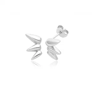 Acotis Silver Studs Climber Rhodium Plated G51352