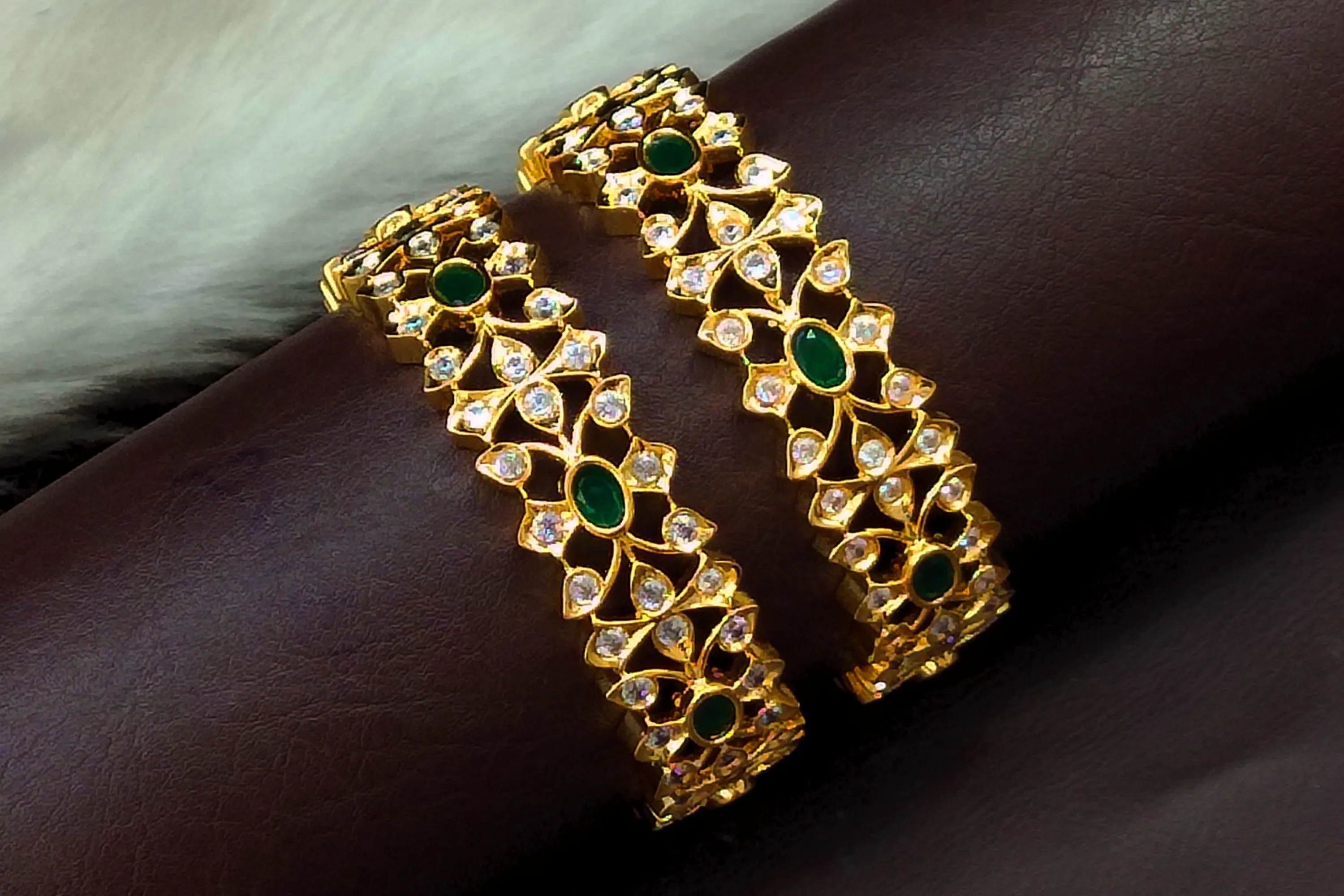 Asp Zircon Bangles