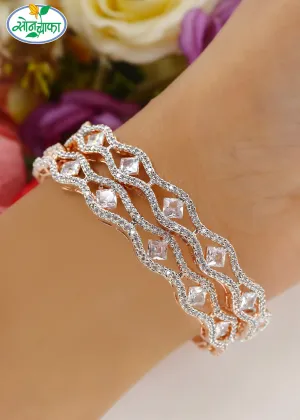 ATTRACTIVE DIAMOND BANGLES