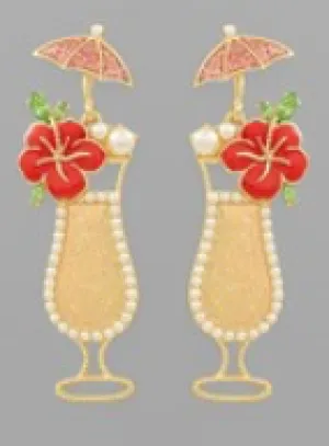 Beachy & Boozy Earrings