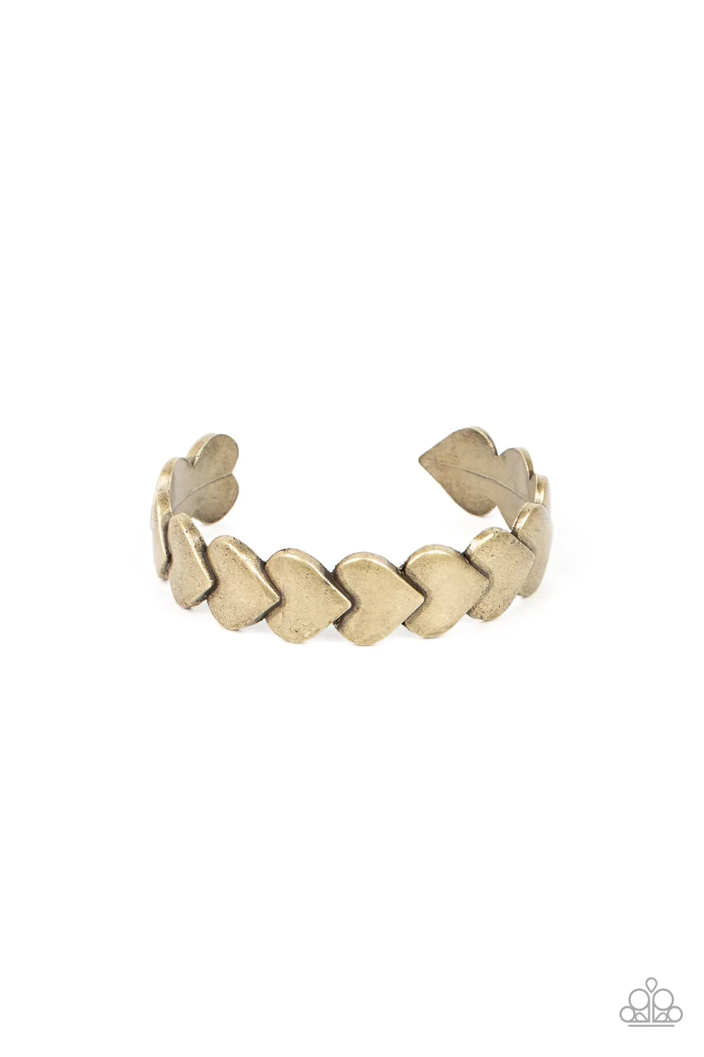 Bracelets Hearts Galore - Brass VDay B2240