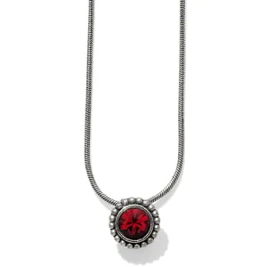 Brighton | Twinkle Crystal Pendant Necklace in Garnet