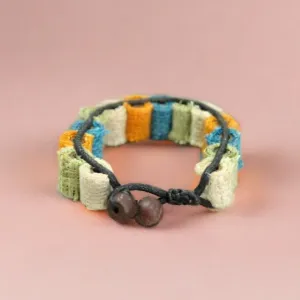 BUNDLE: Vintage Up-Cycled Fabric Bracelet