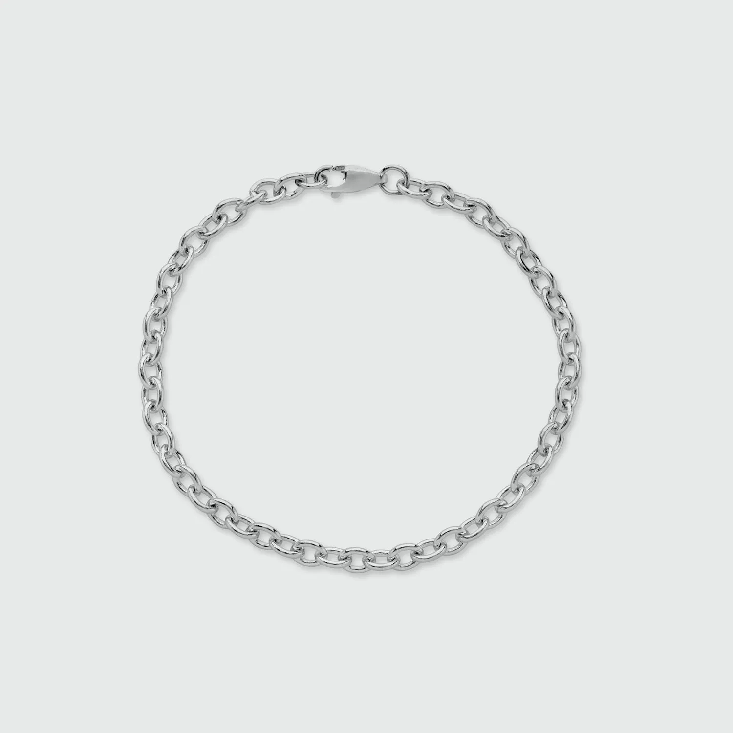 Callow Sterling Silver Trace Link Bracelet