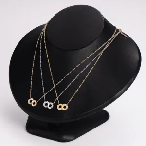 Casual Symbol Stainless Steel Electroplating Necklaces