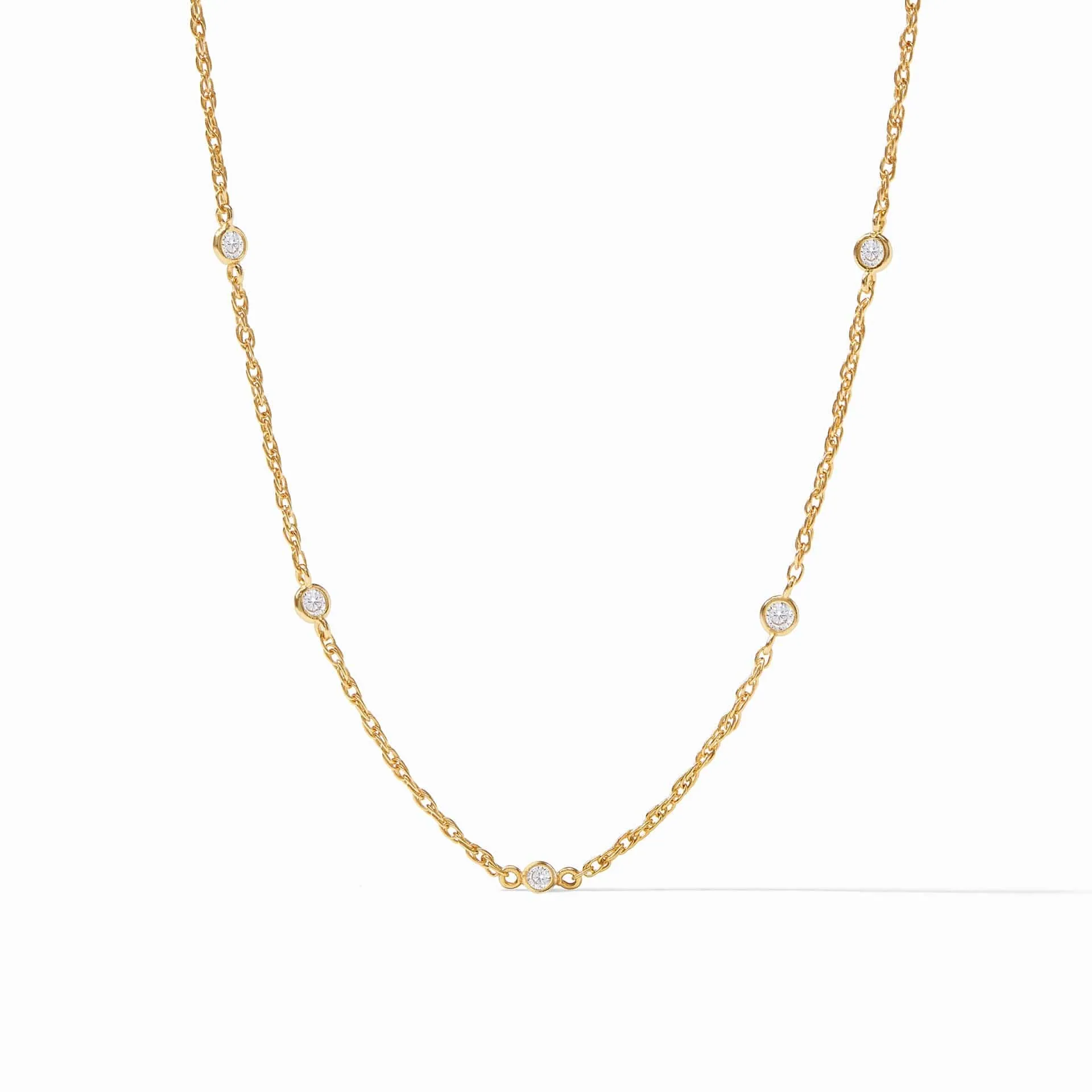 Celeste Delicate Station Necklace