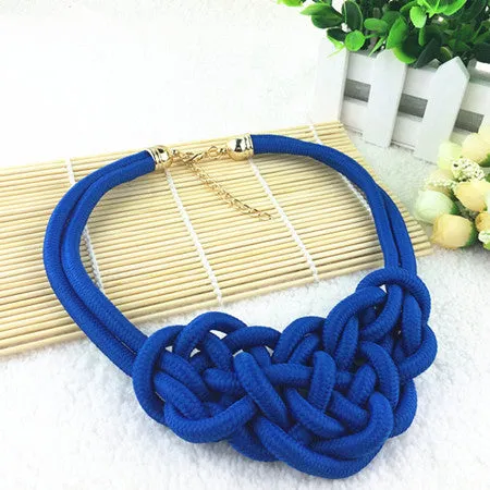 Cotton Shourouk Statement Women Gift Kolye Fashion Jewelry