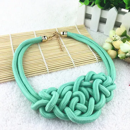 Cotton Shourouk Statement Women Gift Kolye Fashion Jewelry