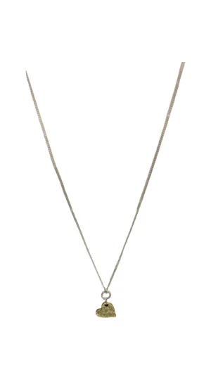 DAINTY GOLD HEART NECKLACE