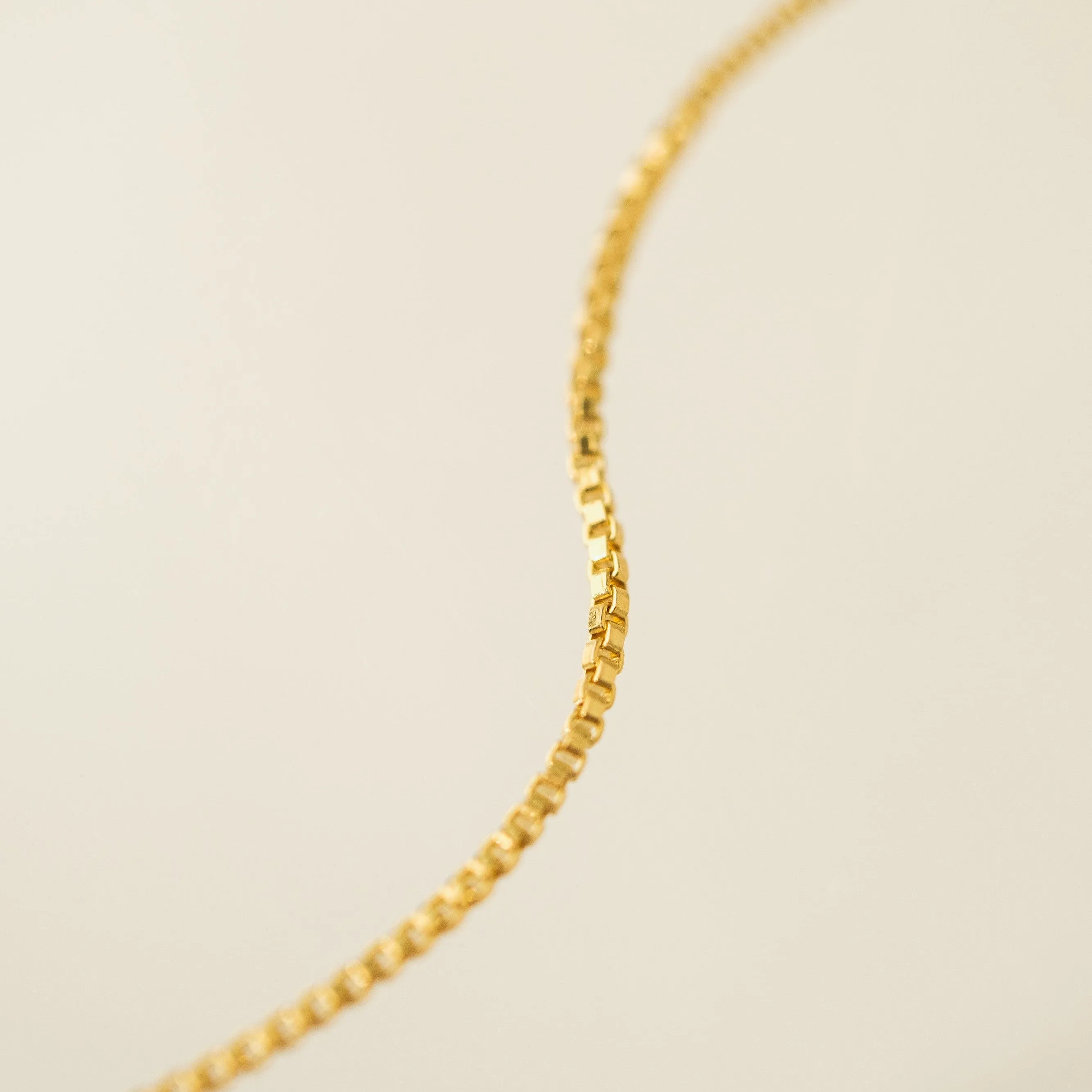 December Birthstone Gold-Filled Necklace