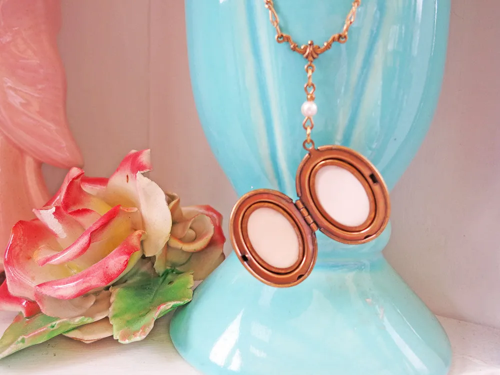 Delicate Locket Necklace