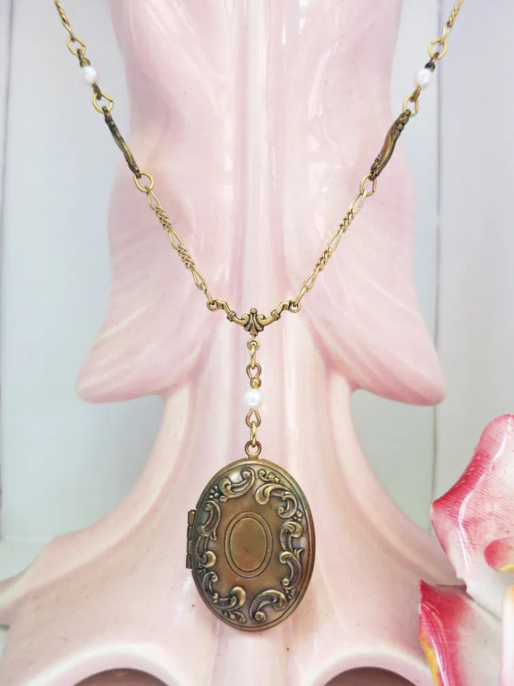 Delicate Locket Necklace