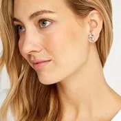 Diamante Bunny Stud Earrings