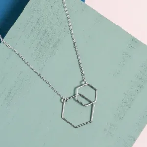 Double Hex Necklace