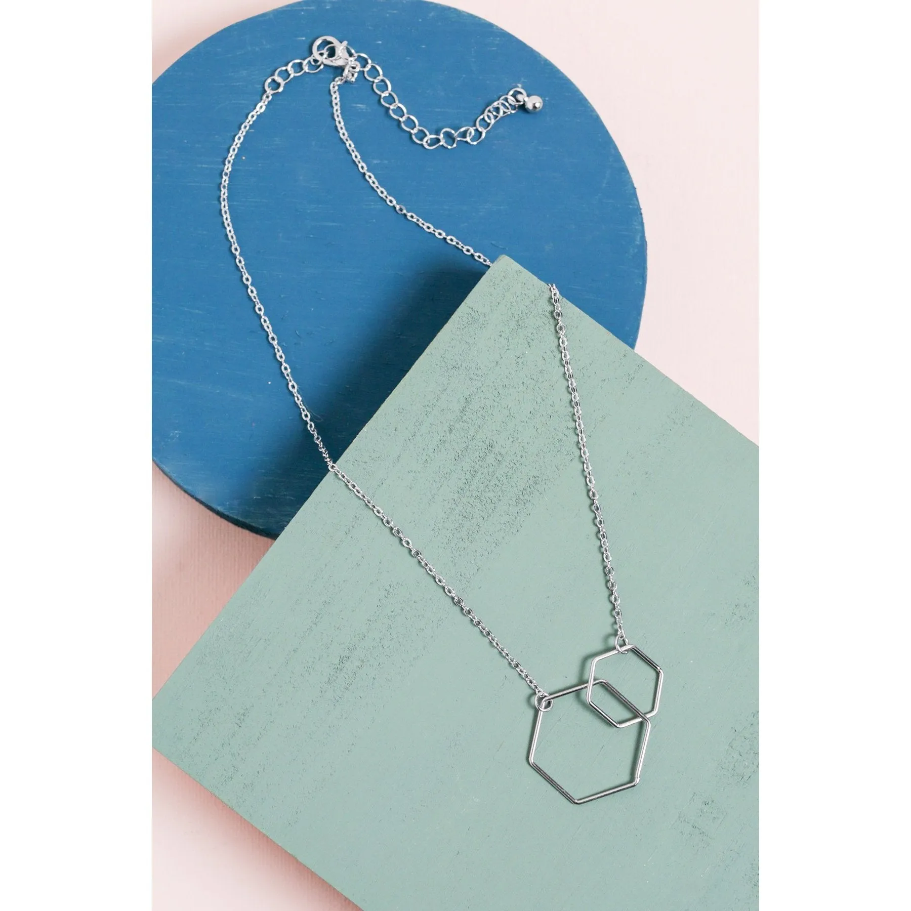 Double Hex Necklace