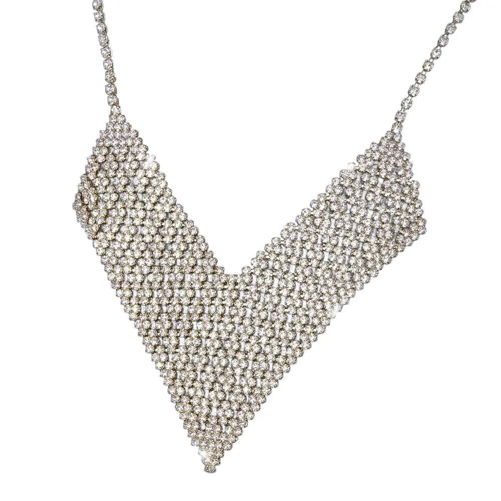 Glamorama Gold Statement Necklace