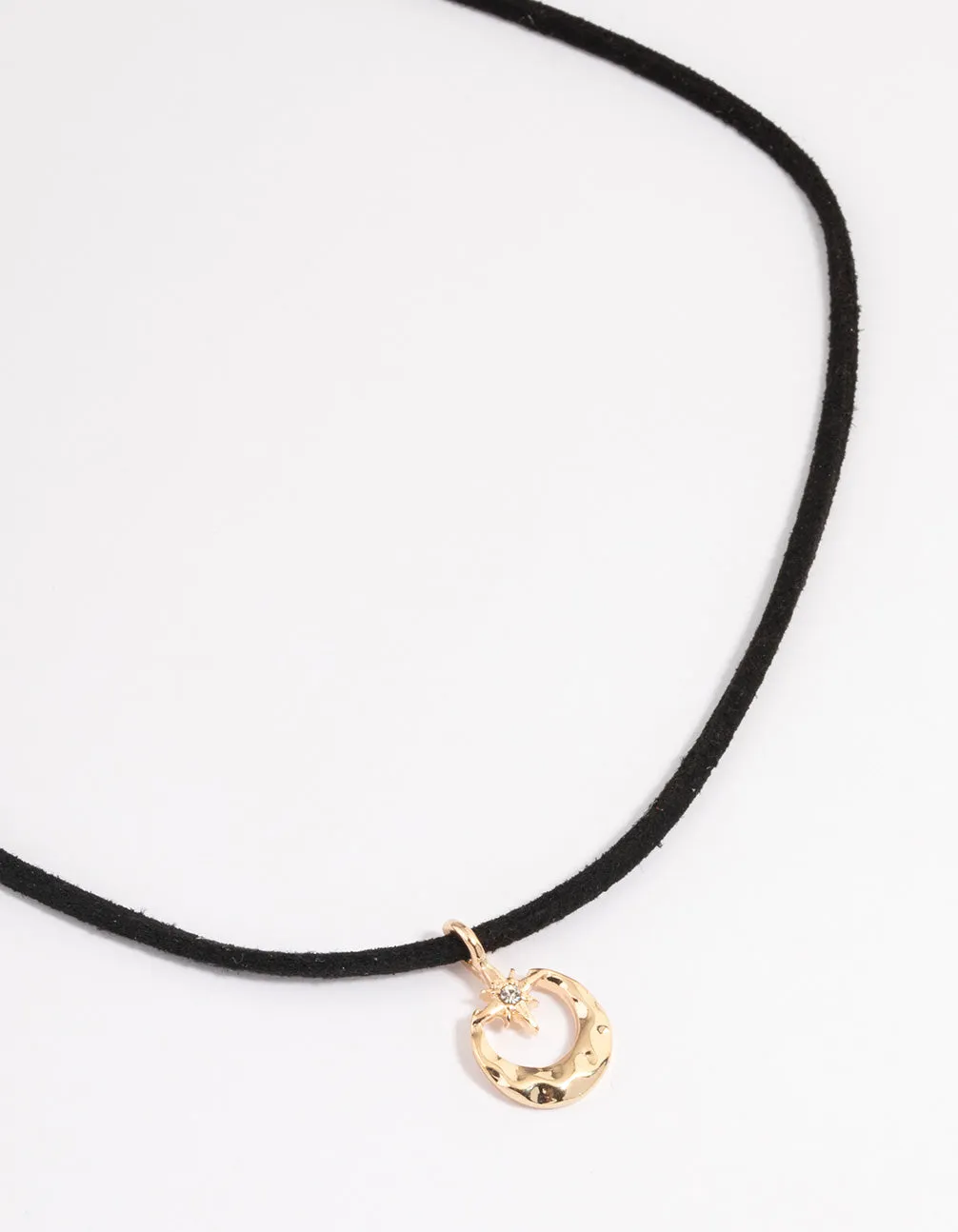 Gold Moon Star Choker