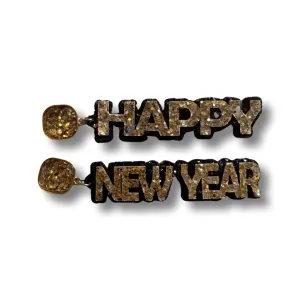 Happy New Year Earrings