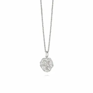 Isla Starfish Fossil Necklace Sterling Silver