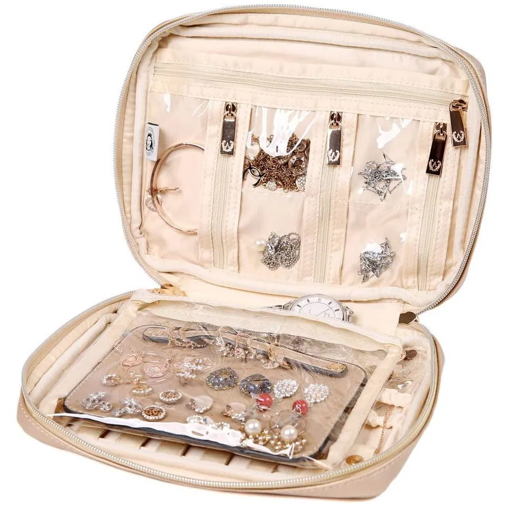 Jewelry Bag Large Champagne