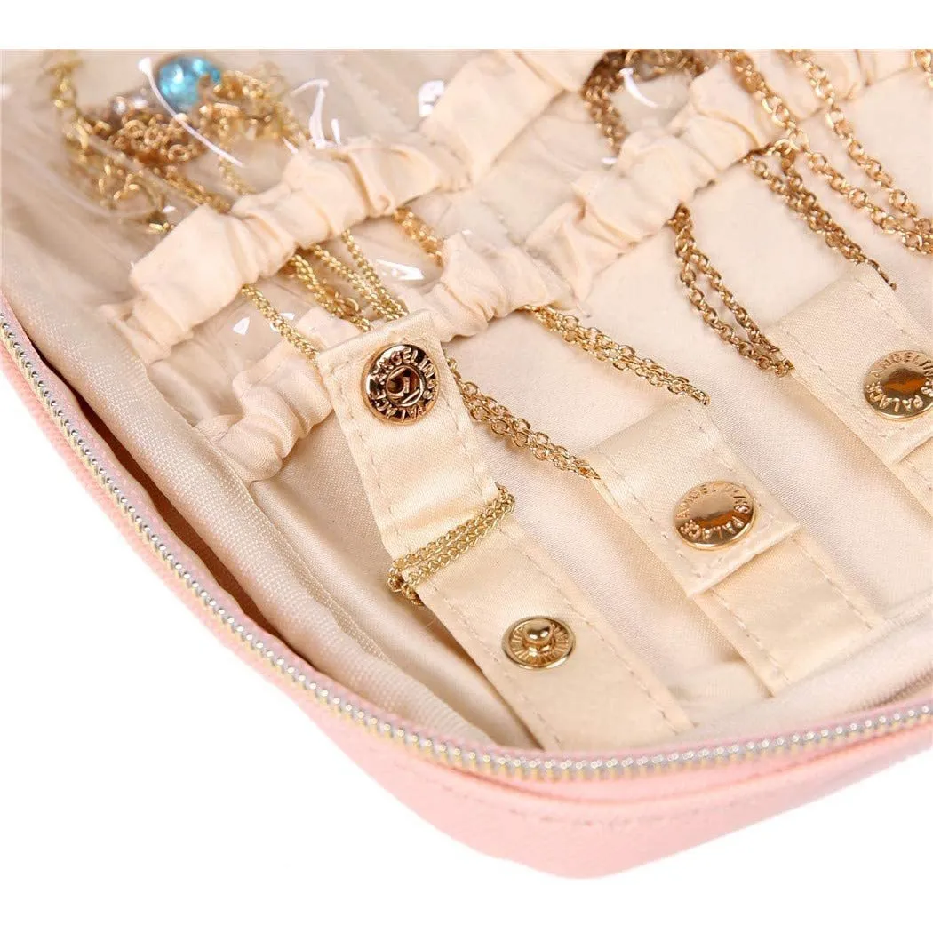 Jewelry Bag Large Soft Pink