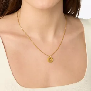 Julie Vos Monogram Delicate Necklace (Multiple Letter Options)