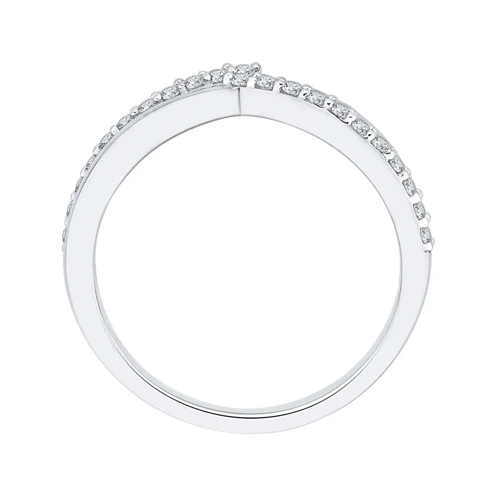 KATARINA 1/5 cttw Diamond Wedding Band