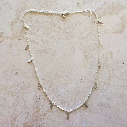 Leaf Necklace Short