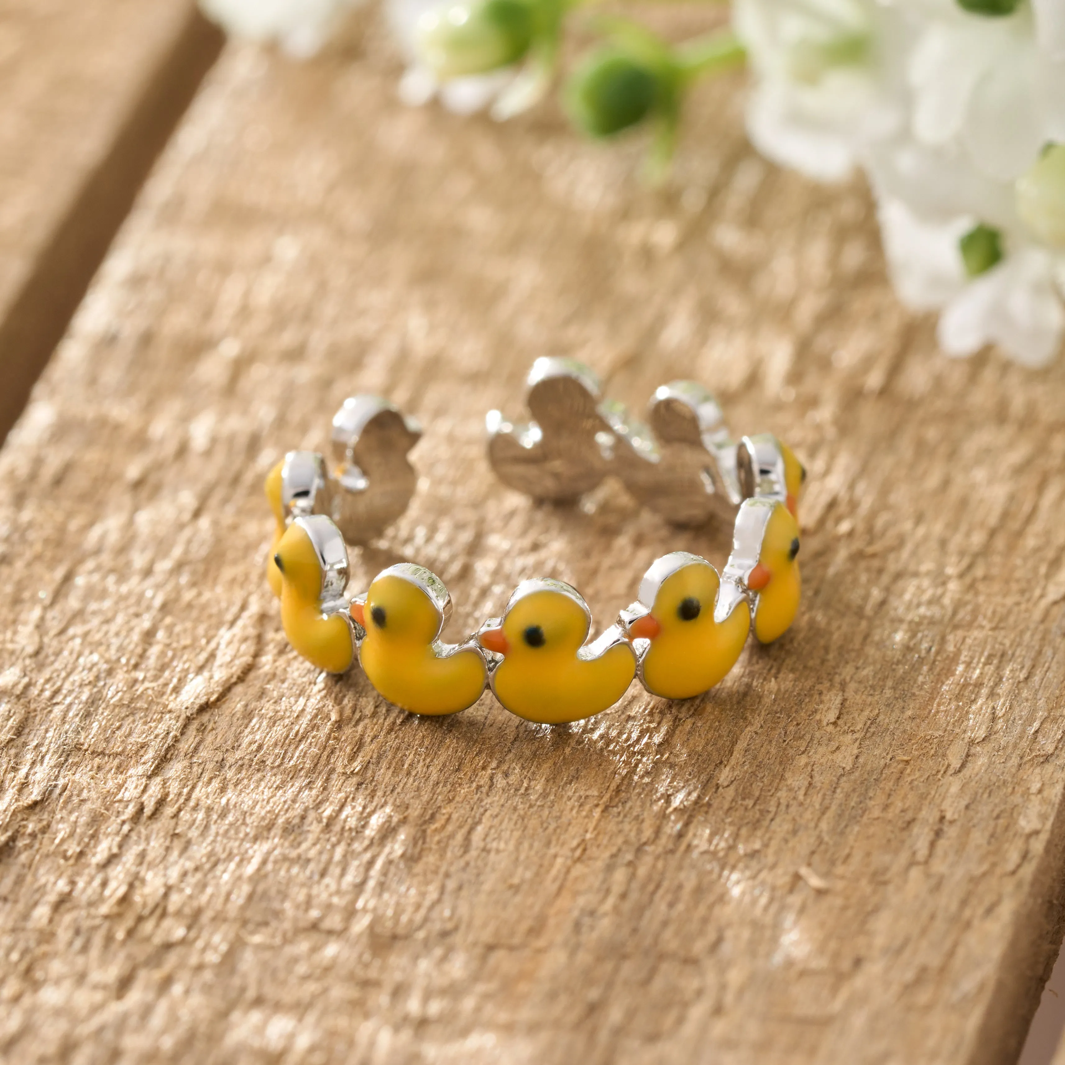 Little Yellow Duck Ring