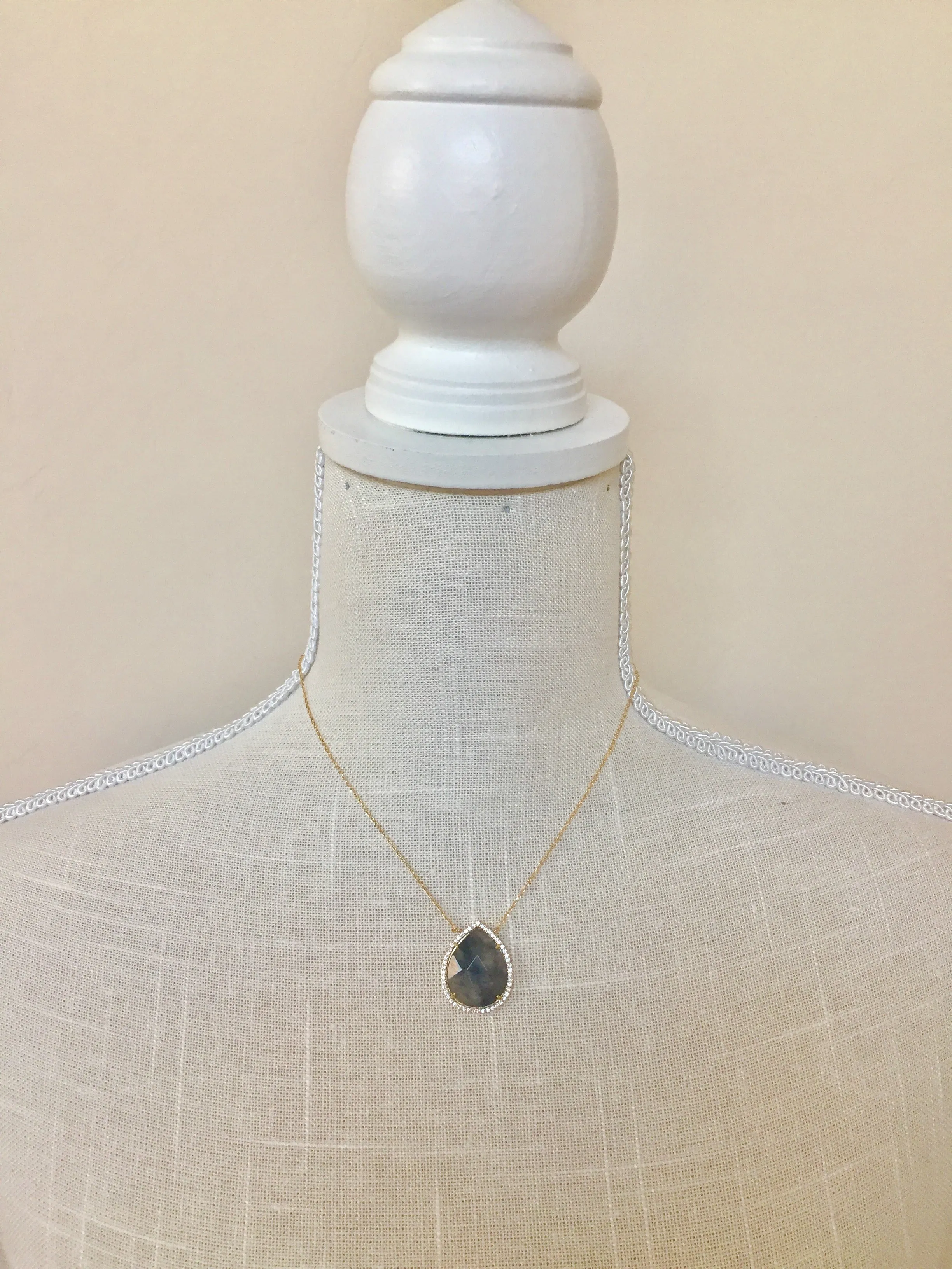 Makenna Gray Stone Necklace