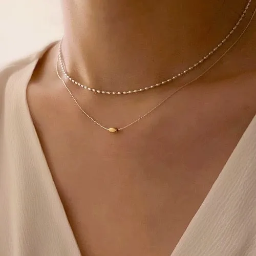 Modern Chic Layering Necklaces-Gold n Silver