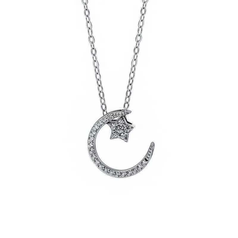 Moon Star Necklace