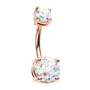 Motley™ Glittorium Rose Gold Belly Bar