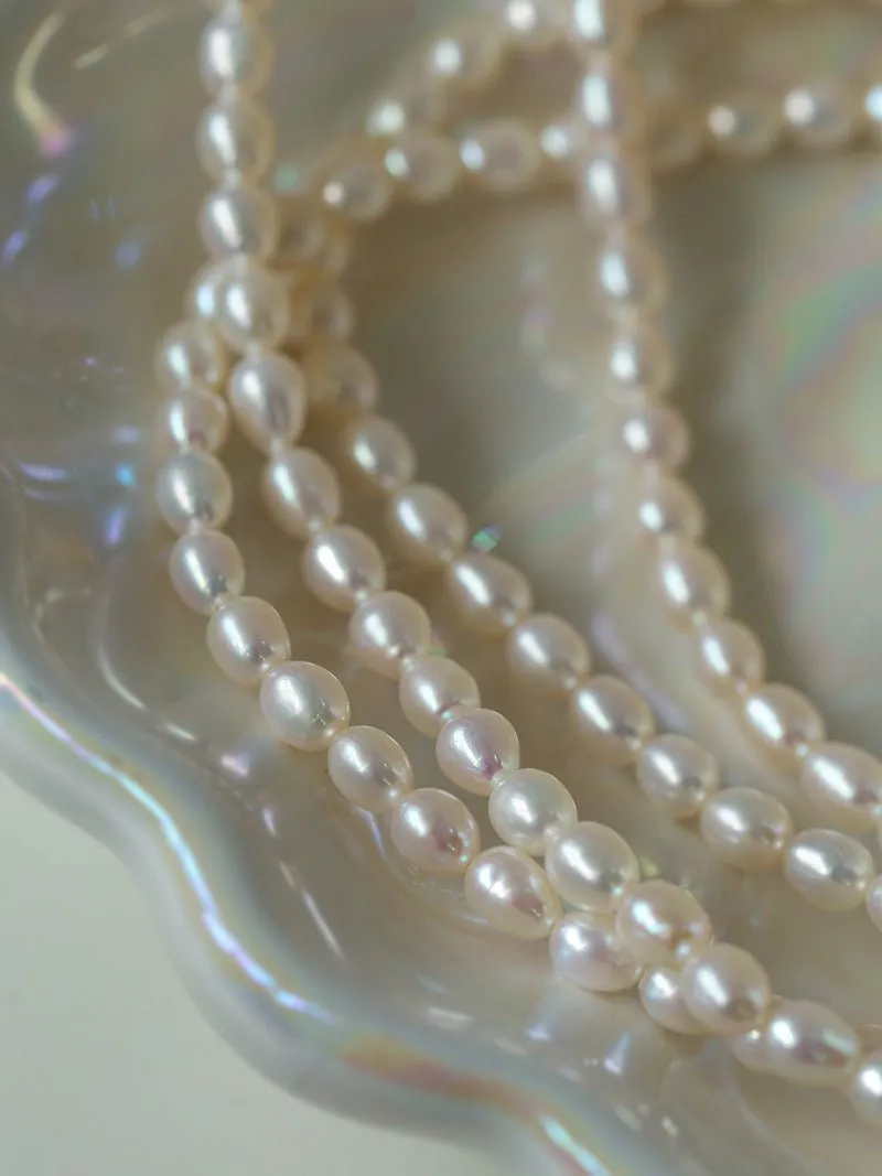 Multilayer Long Pearl Necklace