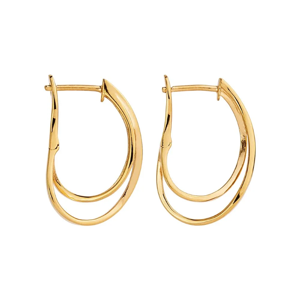 Najo Fountain Hoop Earrings