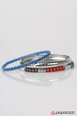 Open Door Jewelry - Desert Trek - Multi Bracelet - Paparazzi Accessories