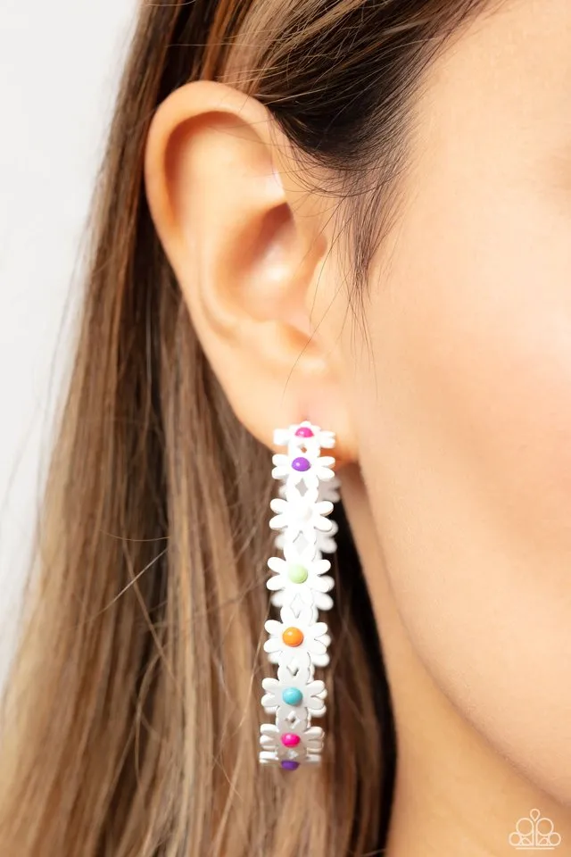 Paparazzi Earring ~ Daisy Disposition - Multi