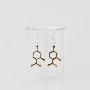 Peppermint Molecule Fragrance Earrings