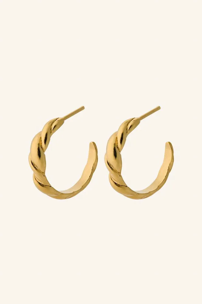 Pernille Corydon Large Hana Gold Earrings