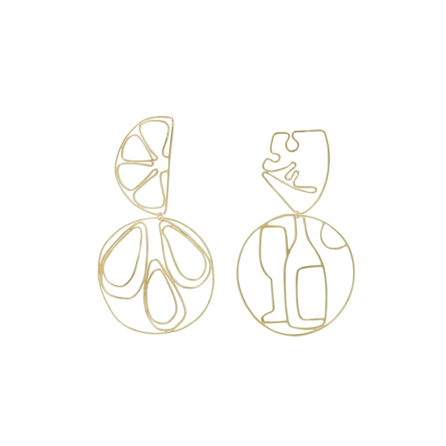 PICNIC EARRINGS / MIXED PLATE