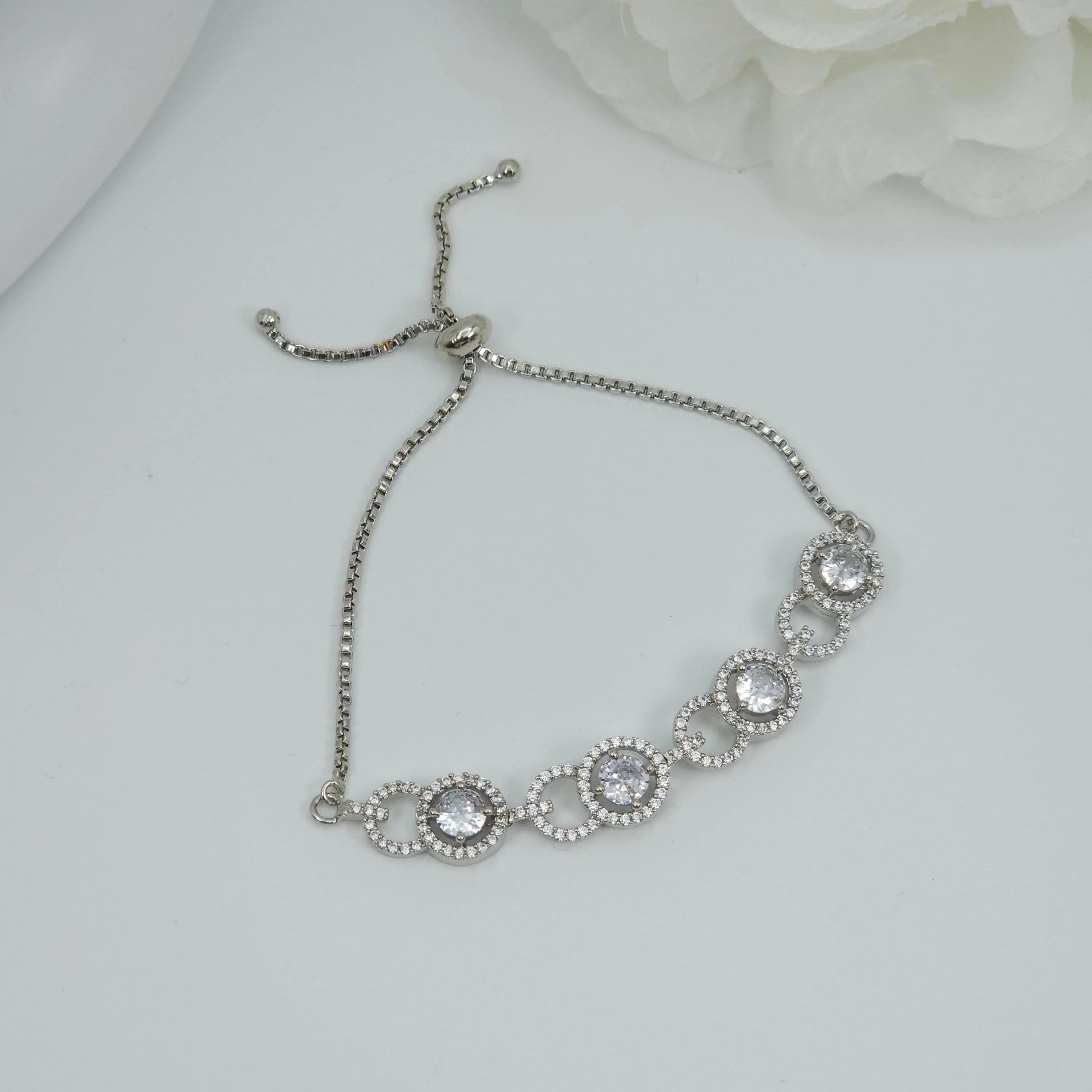 Simple Adjustable Chain AD Bracelet