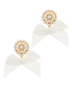 Tulle Coole Bow Earrings