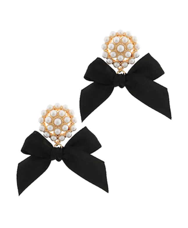 Tulle Coole Bow Earrings