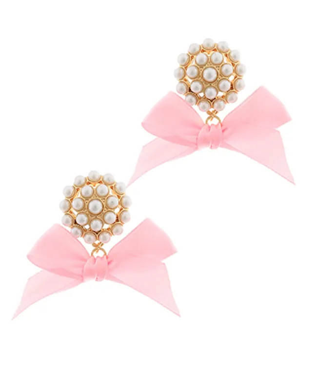 Tulle Coole Bow Earrings