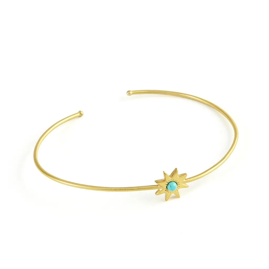 Turquoise Star Bracelet - Afghanistan/India