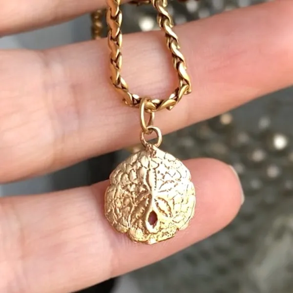 Vintage Sand Dollar Pendant