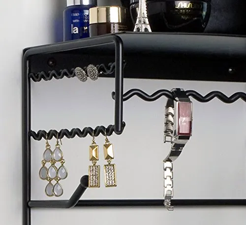 Wall Mounted Jewelry Organizer Shelf